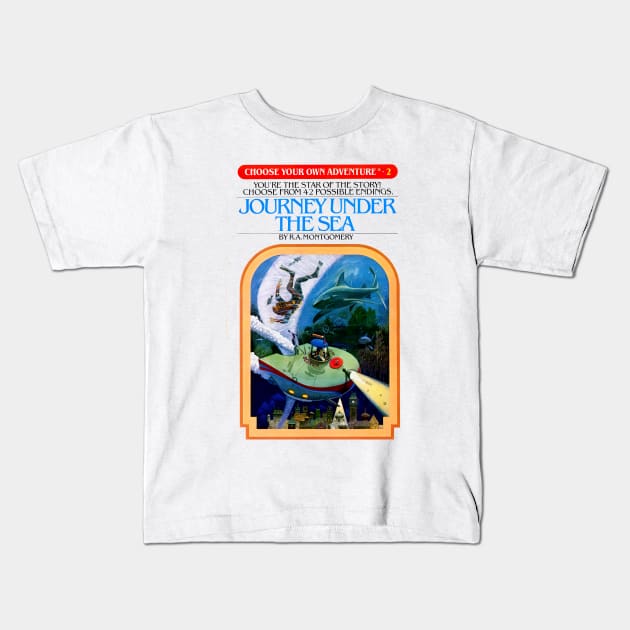 Under the sea Kids T-Shirt by Oskyposters